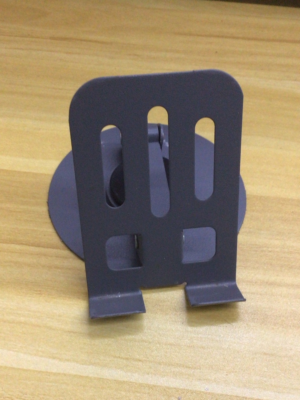 Foldable Metal Phone Stand in Dusty Purple